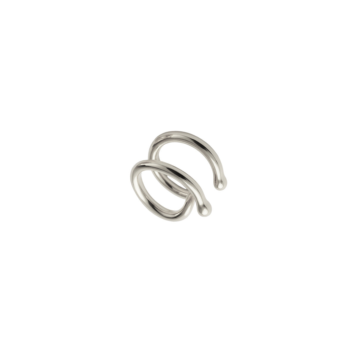 EAR CUFF SINTONIA - BANHADO A RÓDIO