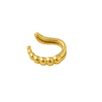 EAR CUFF DOCE RAMO - BANHADO A OURO 18K