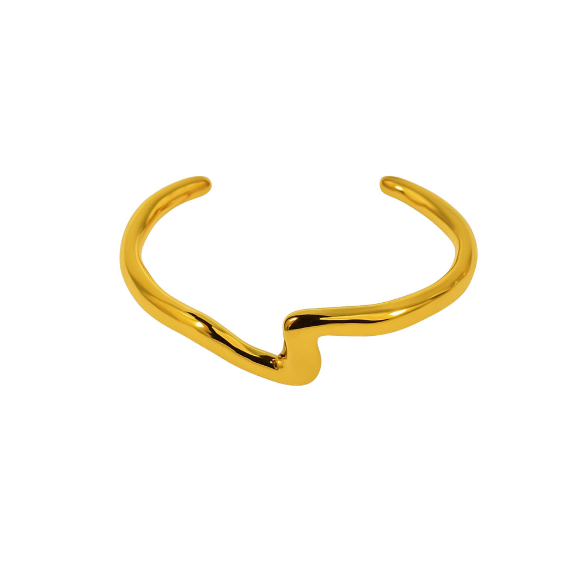 BRACELETE RIO BRAVO - BANHO OURO