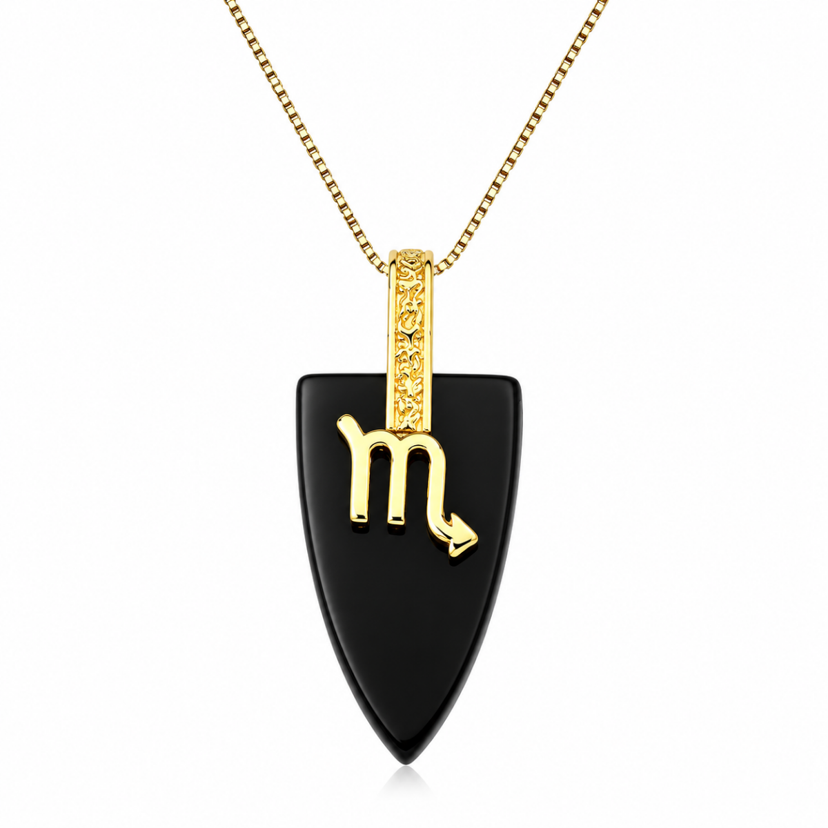 COLAR  ASTRA ZODIAC - BANHADO A OURO 18K