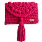 BOLSA  TRAMA TASSEL PINK - FEITA À MÃO