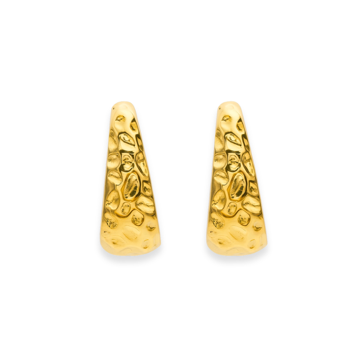 BRINCO RITMO FORJADO - REVESTIDO A OURO 18K