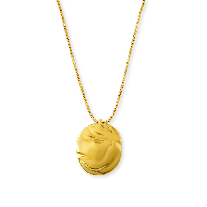 COLAR ESSENCIA FORJADA - REVESTIDO A OURO 18K