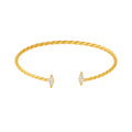 BRACELETE CONTORNO REAL - REVESTIDO A OURO 18K