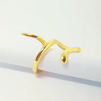 ANEL SERPENTE - REVESTIDO A OURO 18K