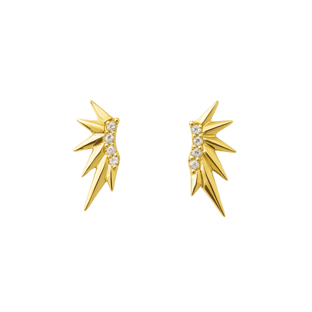 BRINCO VOO RADIANTE - REVESTIDO A OURO 18K
