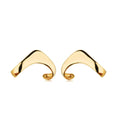 BRINCO PINCELADA - REVESTIDO A OURO 18K